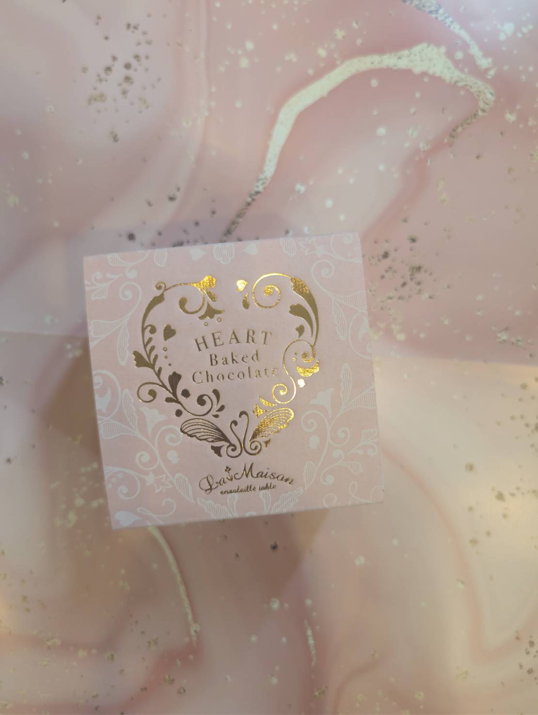 ラ・メゾン・アンソレイユターブルの箱