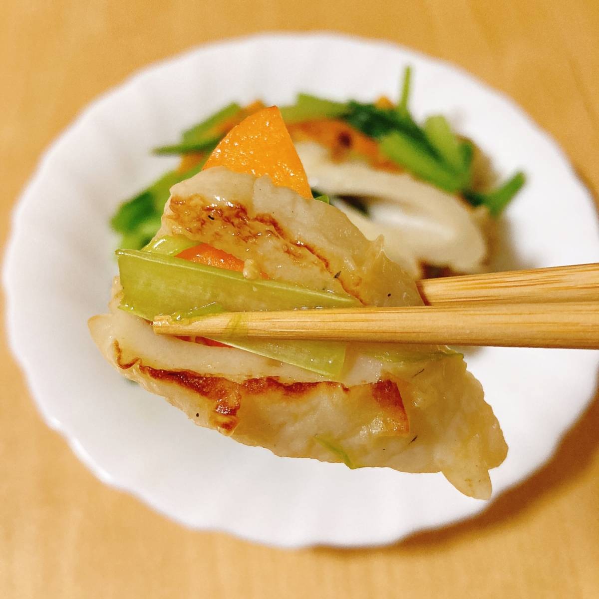 紀文公式の「焼ちくわとチンゲン菜のうま塩炒め」のレシピ