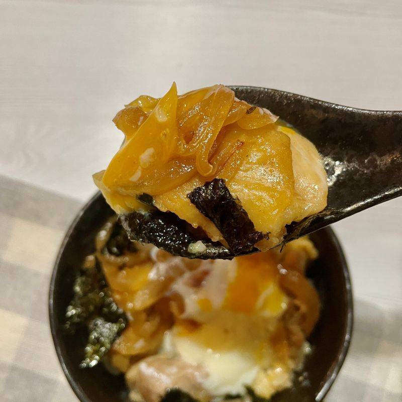 JA全農公式の「照りマヨ温泉たまご丼」のレシピ