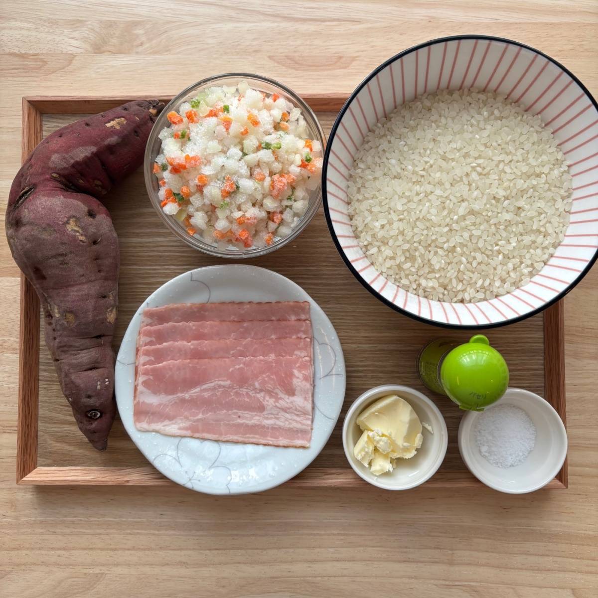 JAグループ公式の「さつまいもの炊き込みピラフ」のレシピ