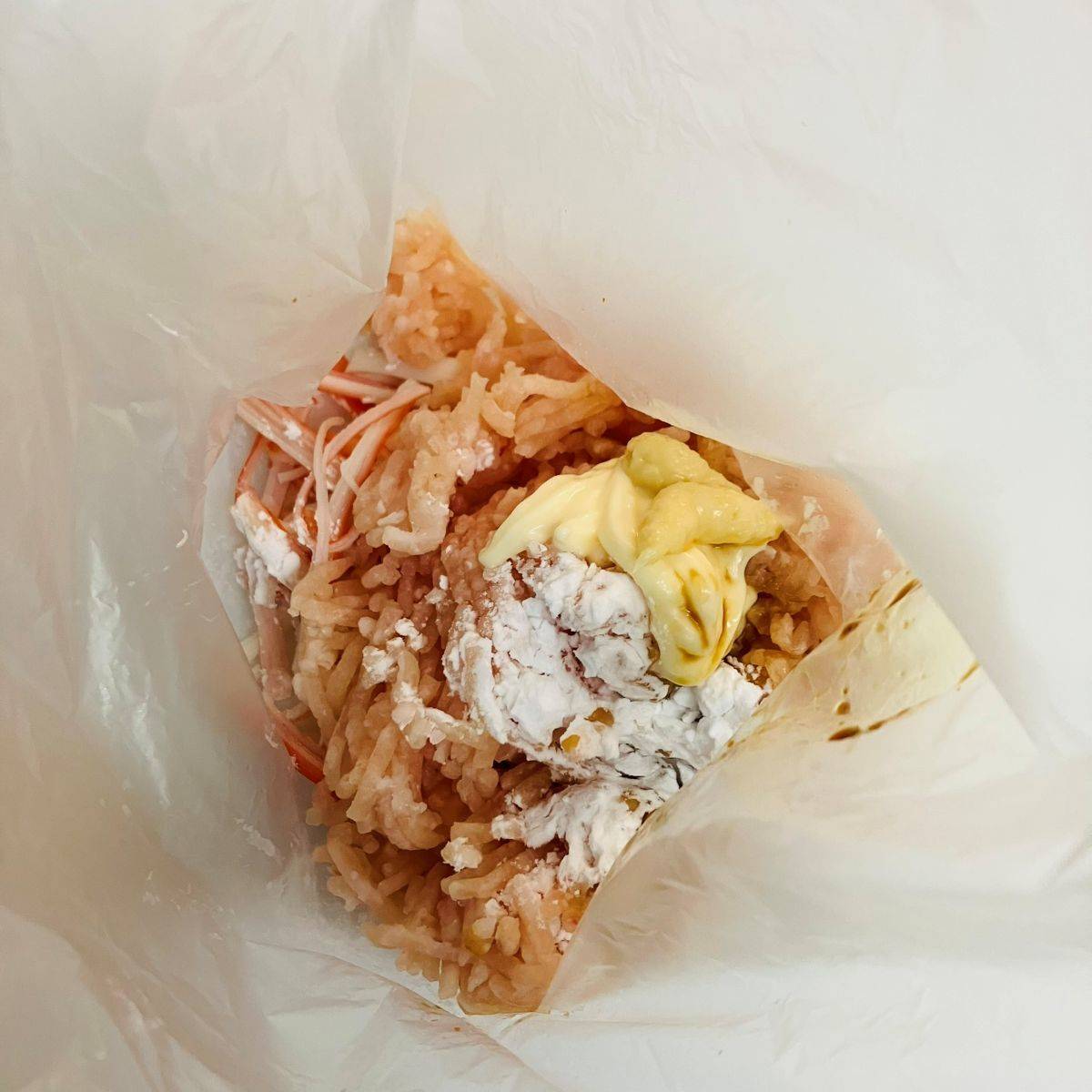 いちまさ公式の「皮なしカニシューマイ風」のレシピ