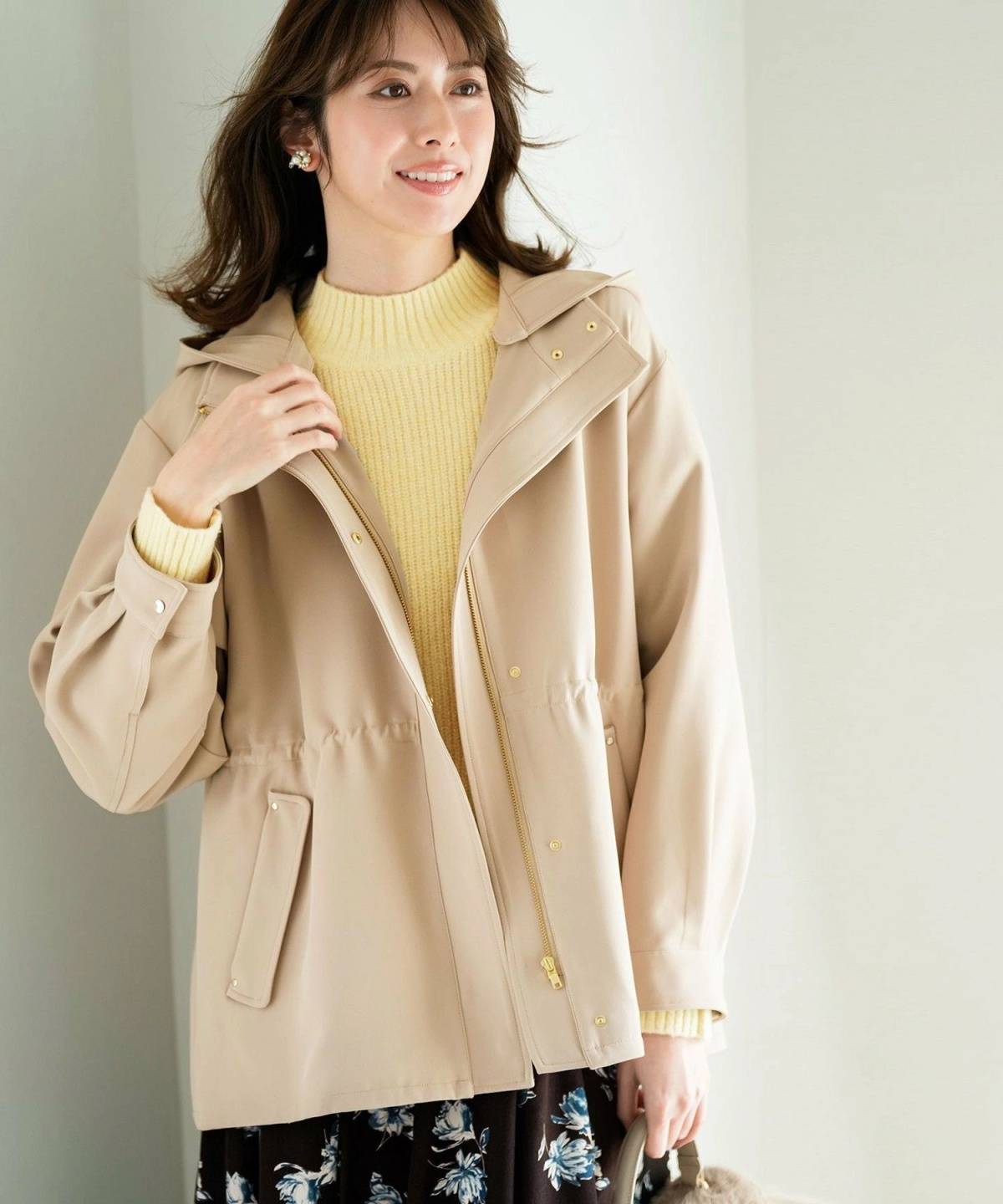 any SiS フーデットハーフアウター