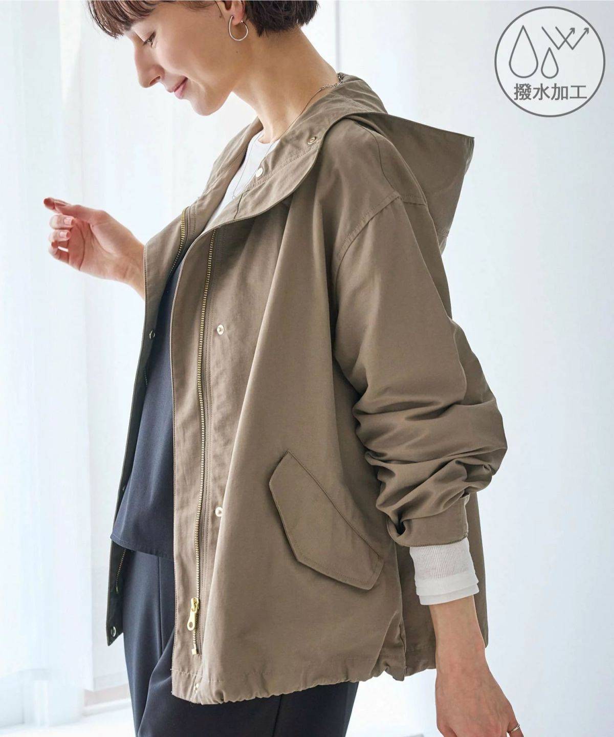 ROPE' PICNIC ベーシックマウンテンパーカー スプリングコート/撥水