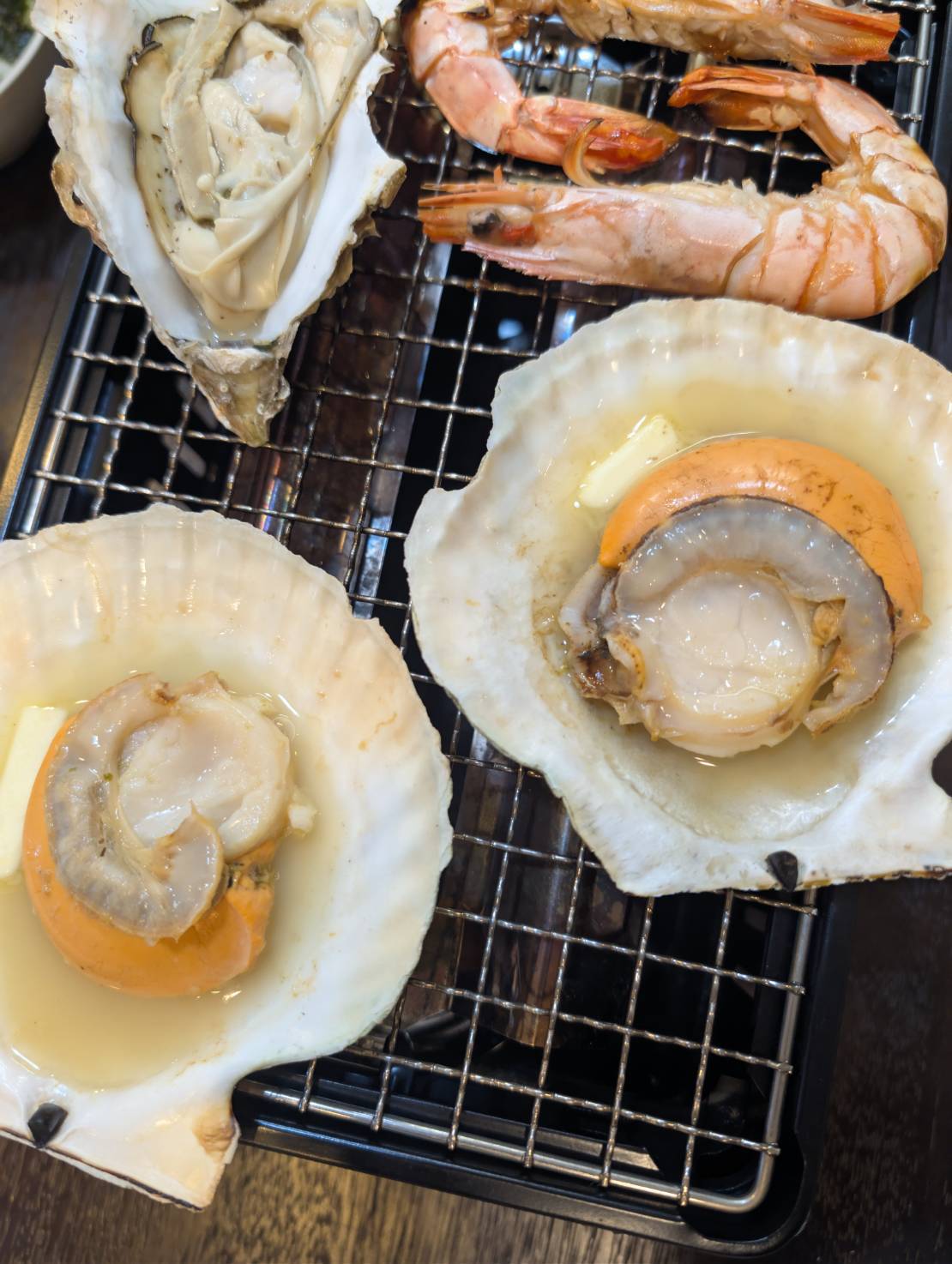 角上魚類の魚介
