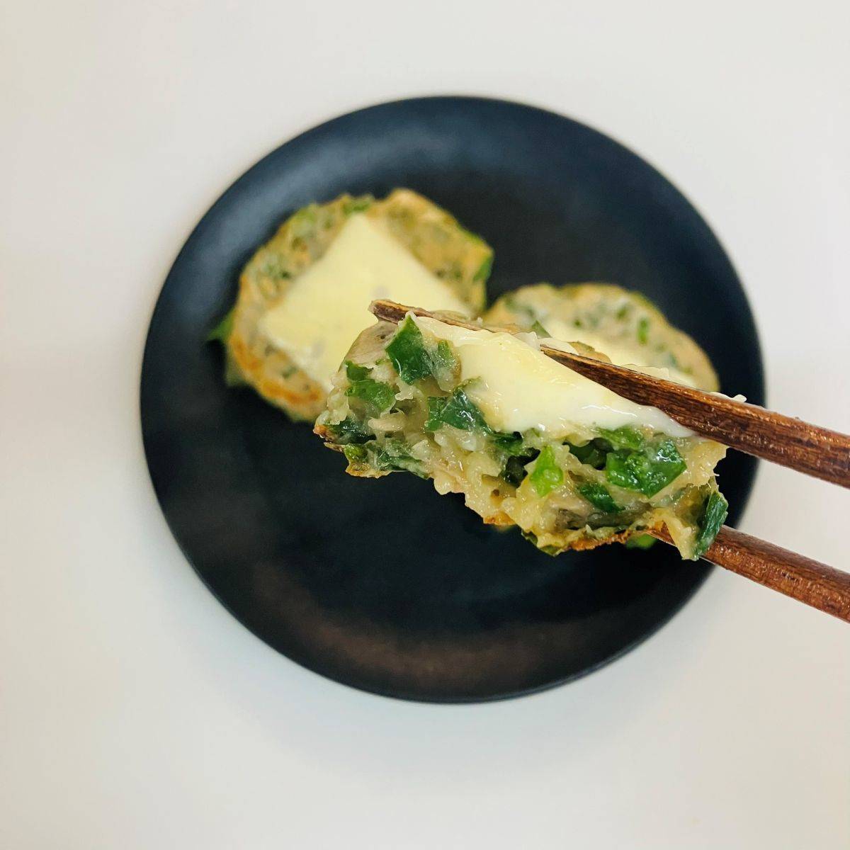 いなば公式の「ツナとニラのチーズおやき」のレシピ