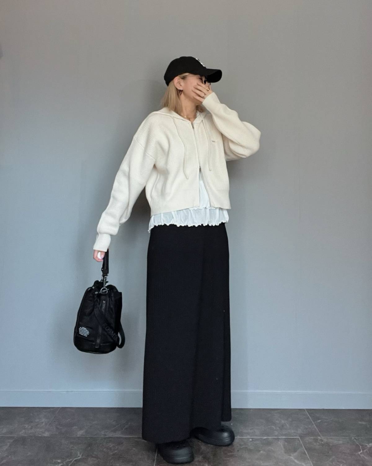 モノトーンコーデ