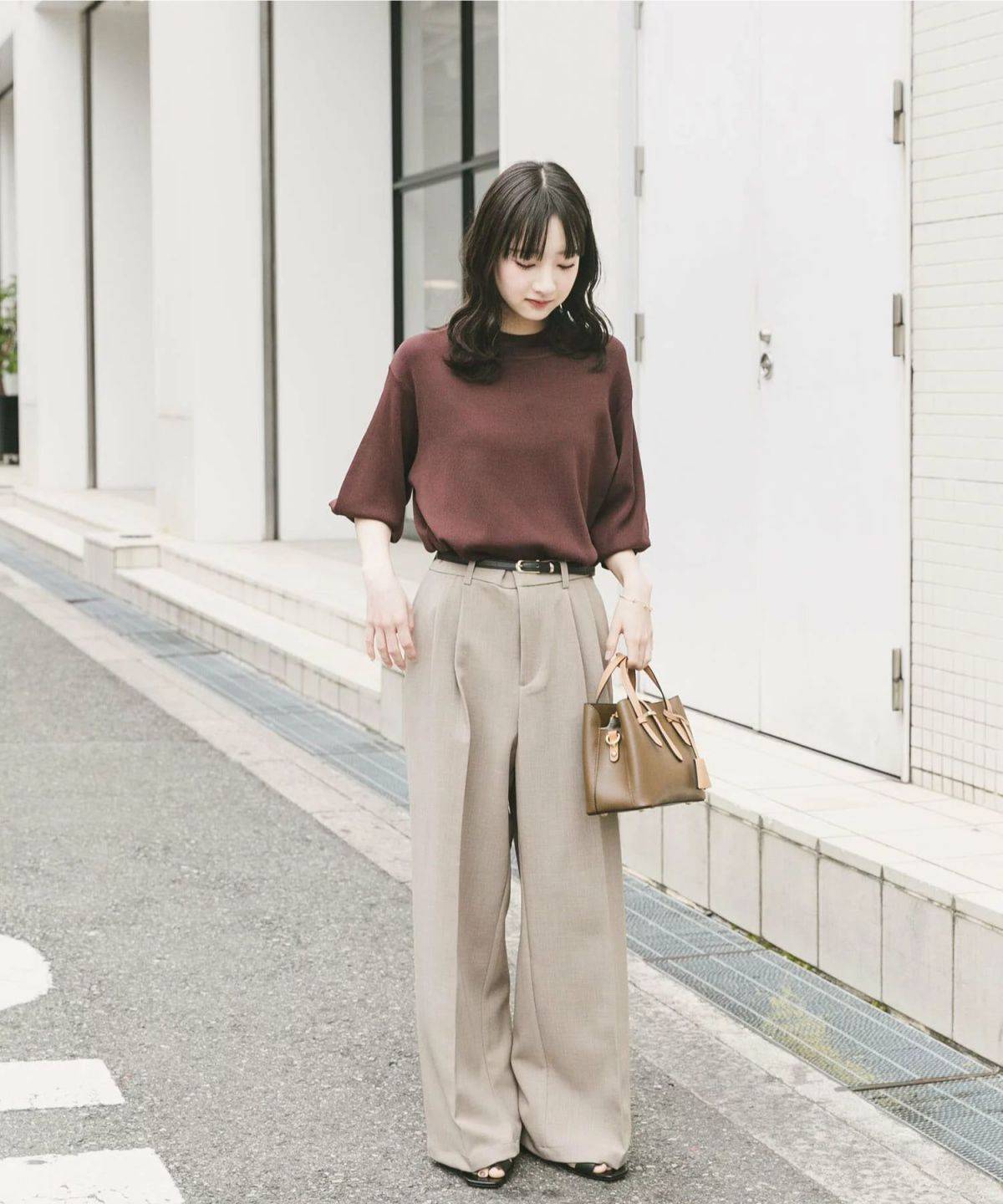 URBAN RESEARCH ITEMS ソウバリボリュームスリーブニット