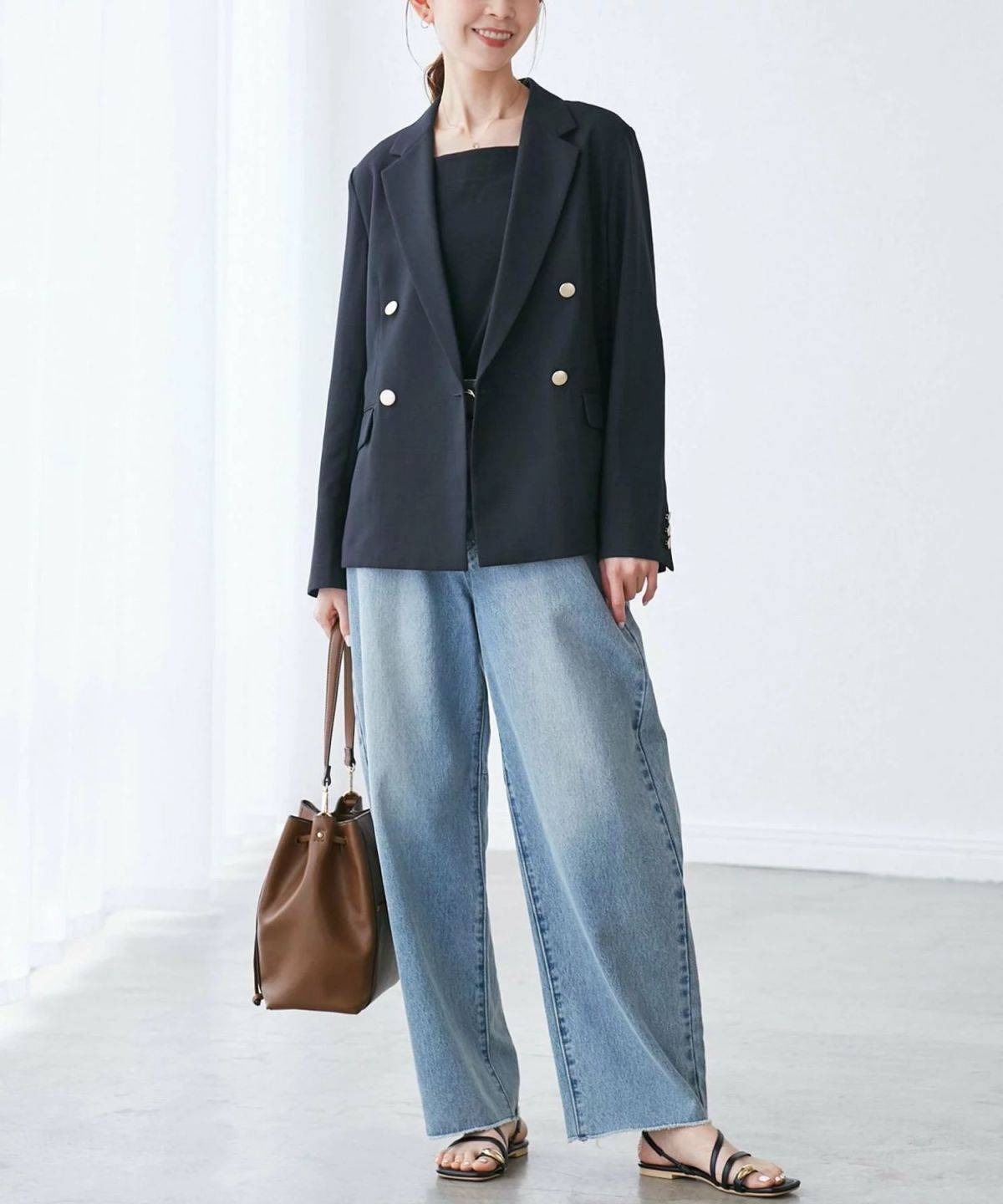 ROPE' PICNIC カナパ 金ボタンジャケット