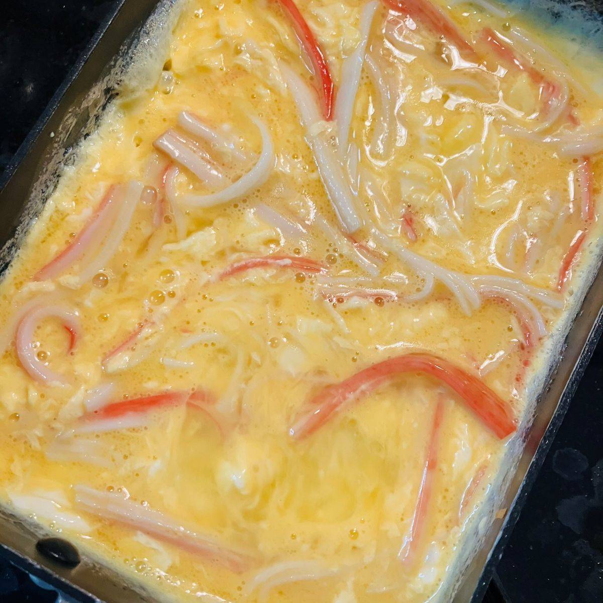 いちまさ公式の「カニかま玉子サンド」のレシピ