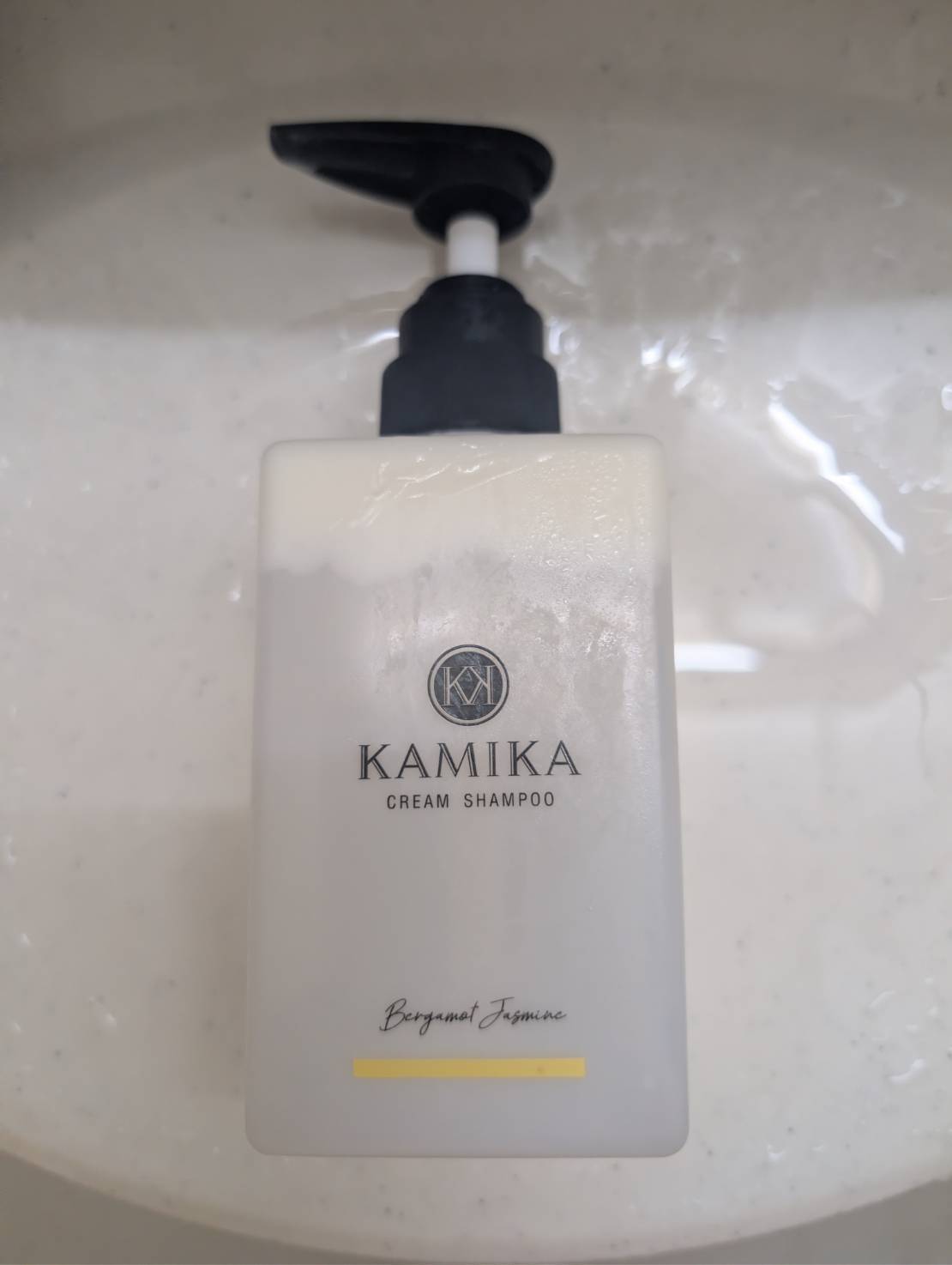 KAMIKA クリームシャンプー ベルガモットジャスミンの香り
