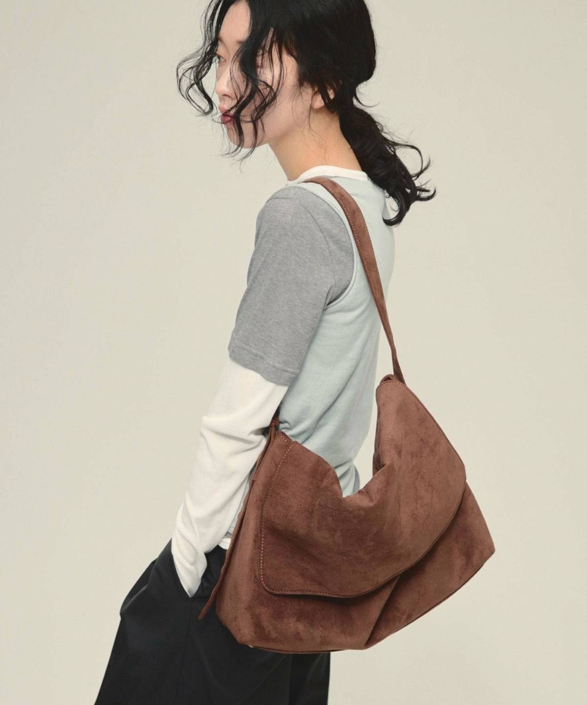 JEANASIS Flap Shoulder Bag