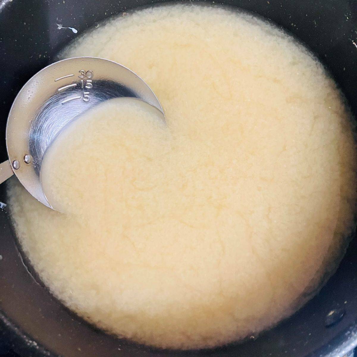 JA全農公式の「薬味とたまごの味噌汁」のレシピ