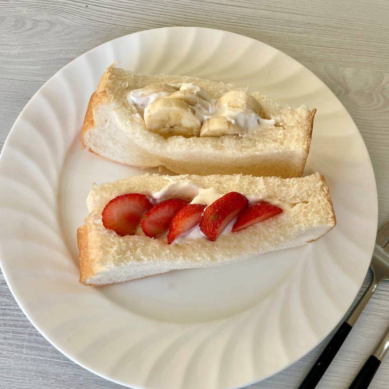 ヤマザキ公式の「フルーツポケットサンド」のレシピ