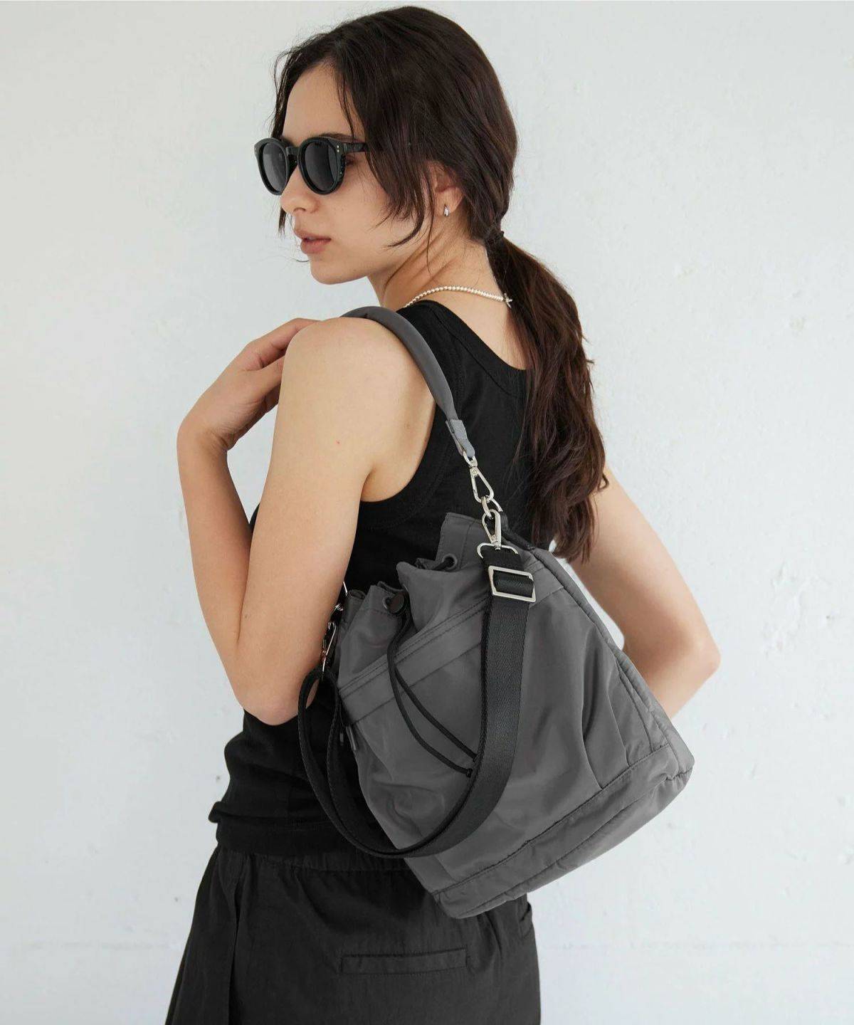 UNITED ARROWS ハッスイ ポケットドロスト バッグ