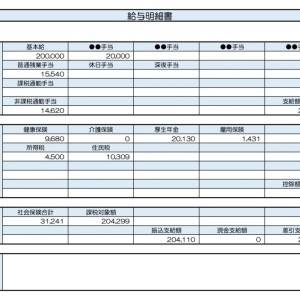 【リアル給与明細】CADオペレーター。貯金はないけど仕事を辞めてじっくり転職活動したい。