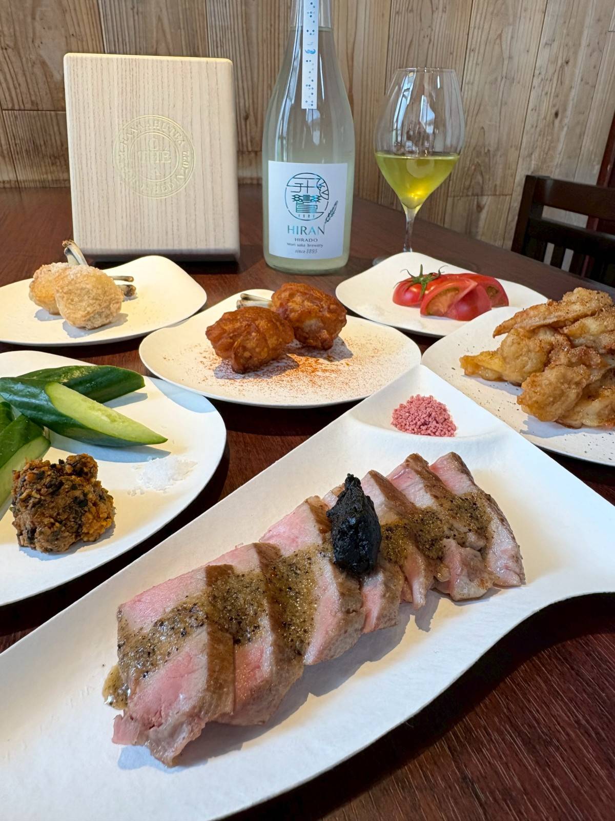 「CRAFT SAKE WEEK 2026」の先行試食会の料理