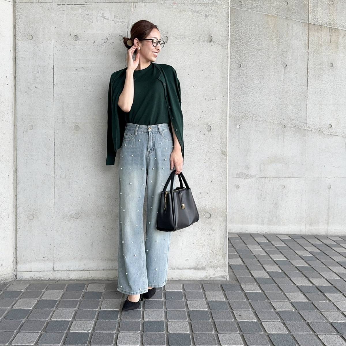 ニットアンサンブルを合わせる！