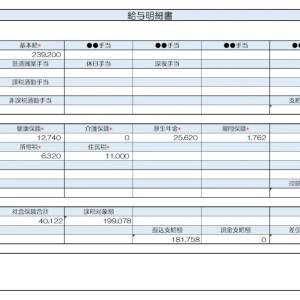 【リアル給与明細】事務職の女性。業務量を増やさずに年収をアップさせられますか？