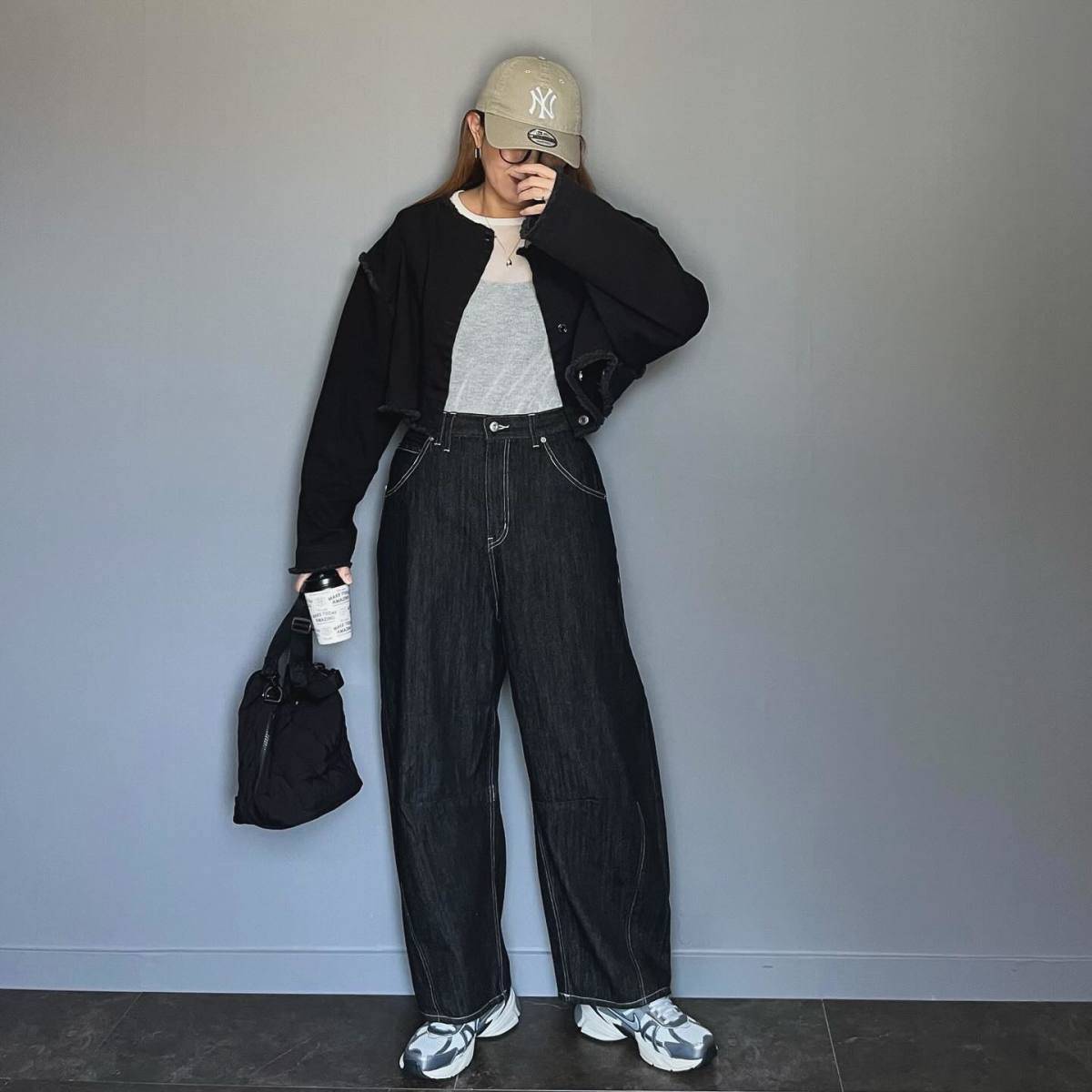 シアートップス×ブルゾン