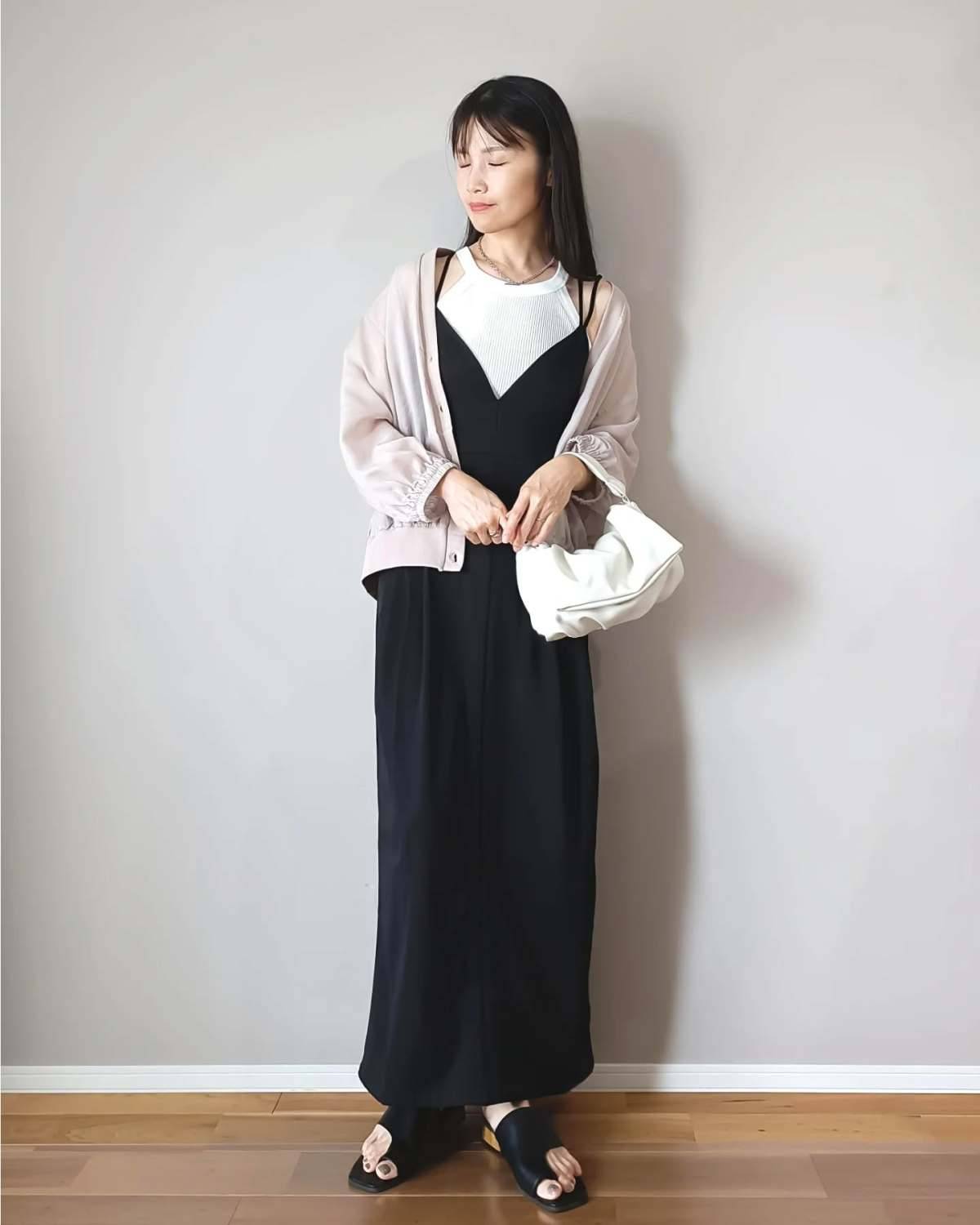 アメスリトップスを重ね着する♡