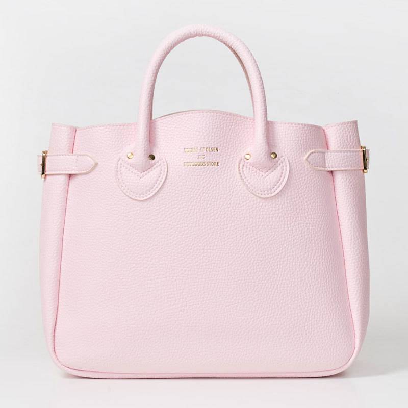sweet presents YOUNG & OLSEN The DRYGOODS STORE BELTED TOTE BAG BOOK PINK
