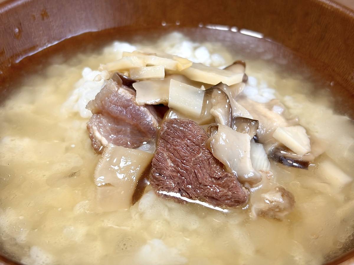 牛だしの旨みがきいてるよ♪