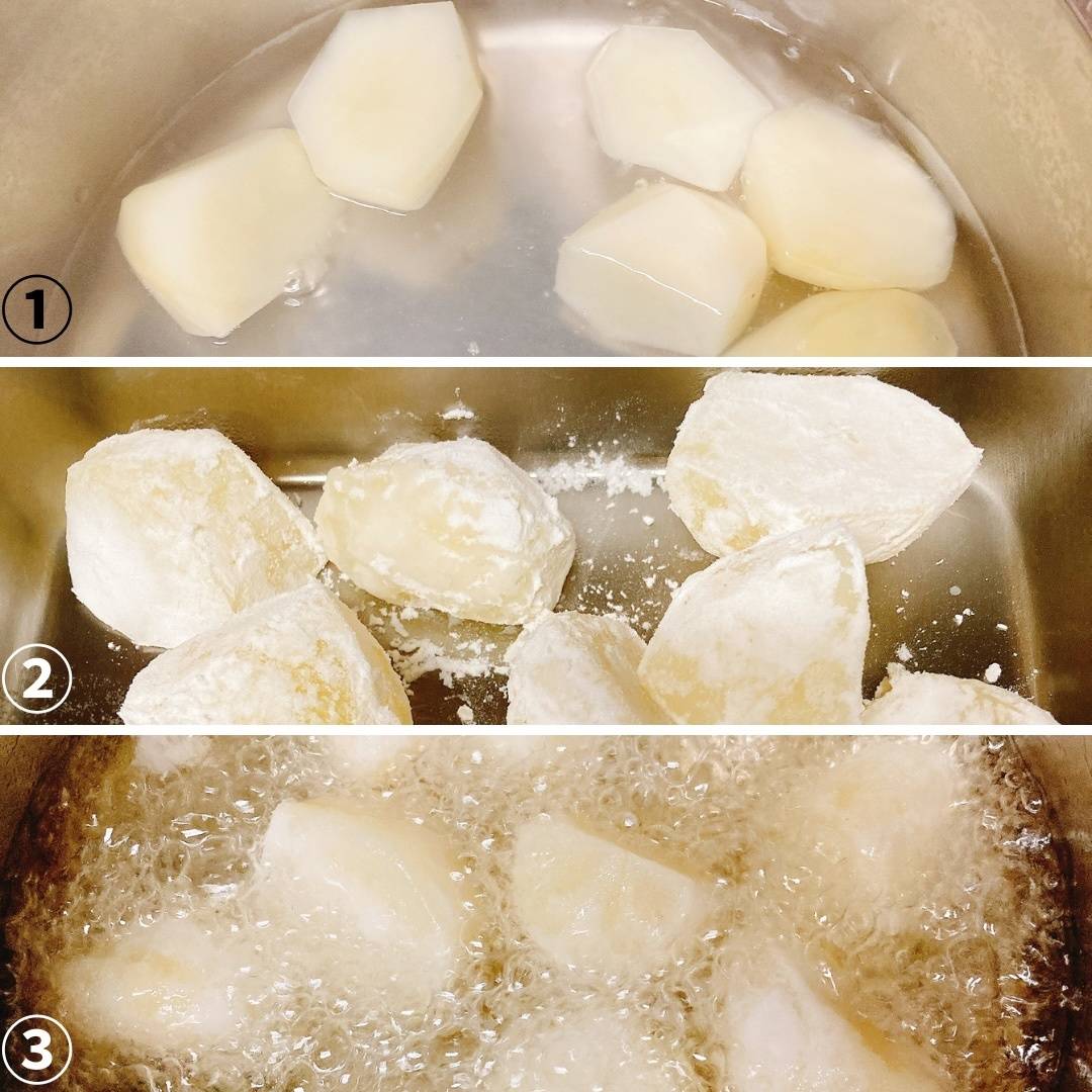 JAグループ公式の「長野県「じゃがいもの揚げ煮」JA信州うえだ女性部　丸子支会」のレシピ