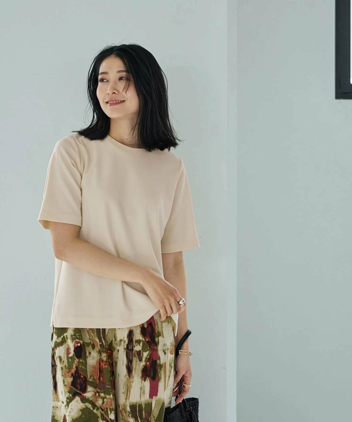 STYLE DELI スタイリッシュ半袖ブラウス