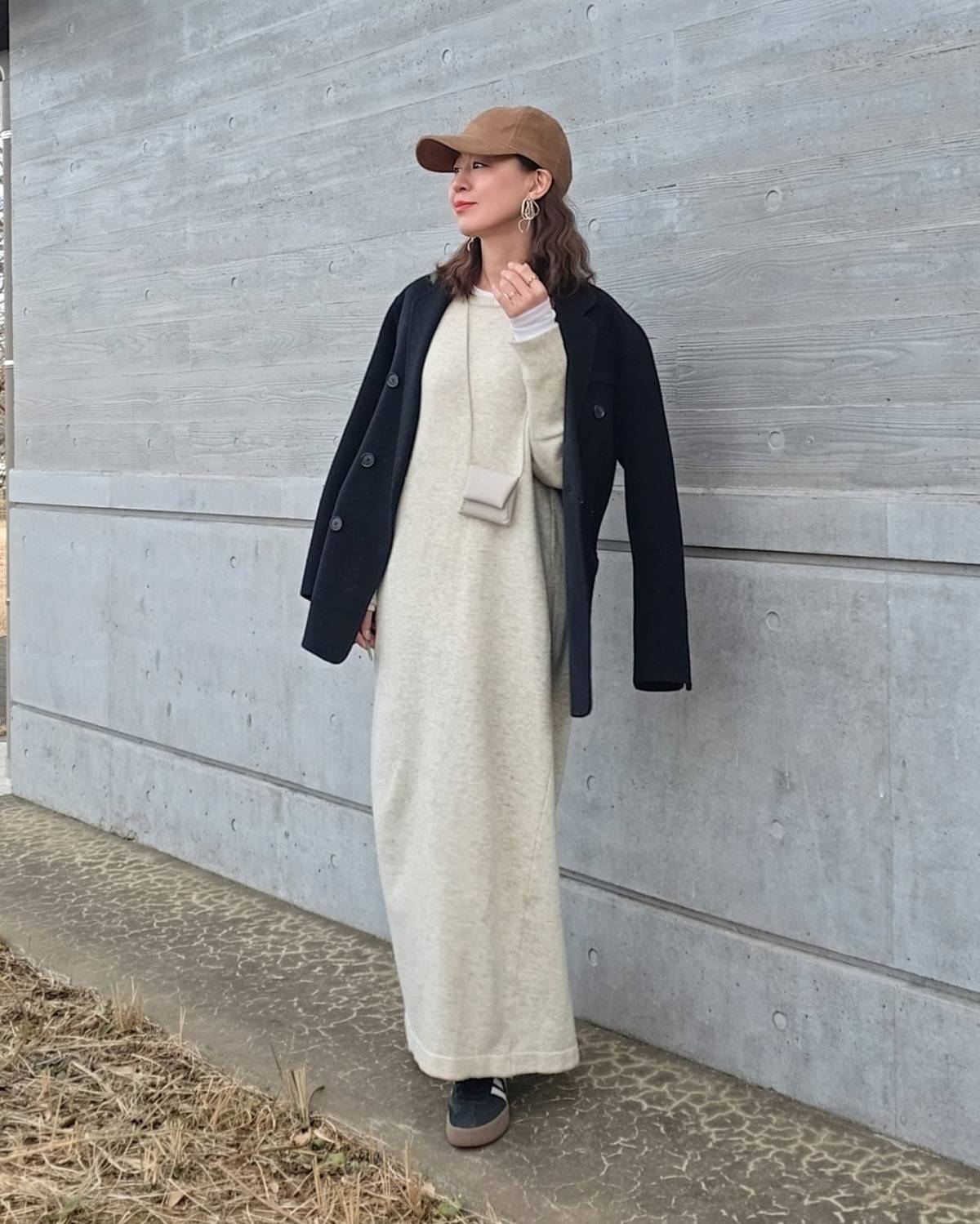 ワンピース×ジャケット