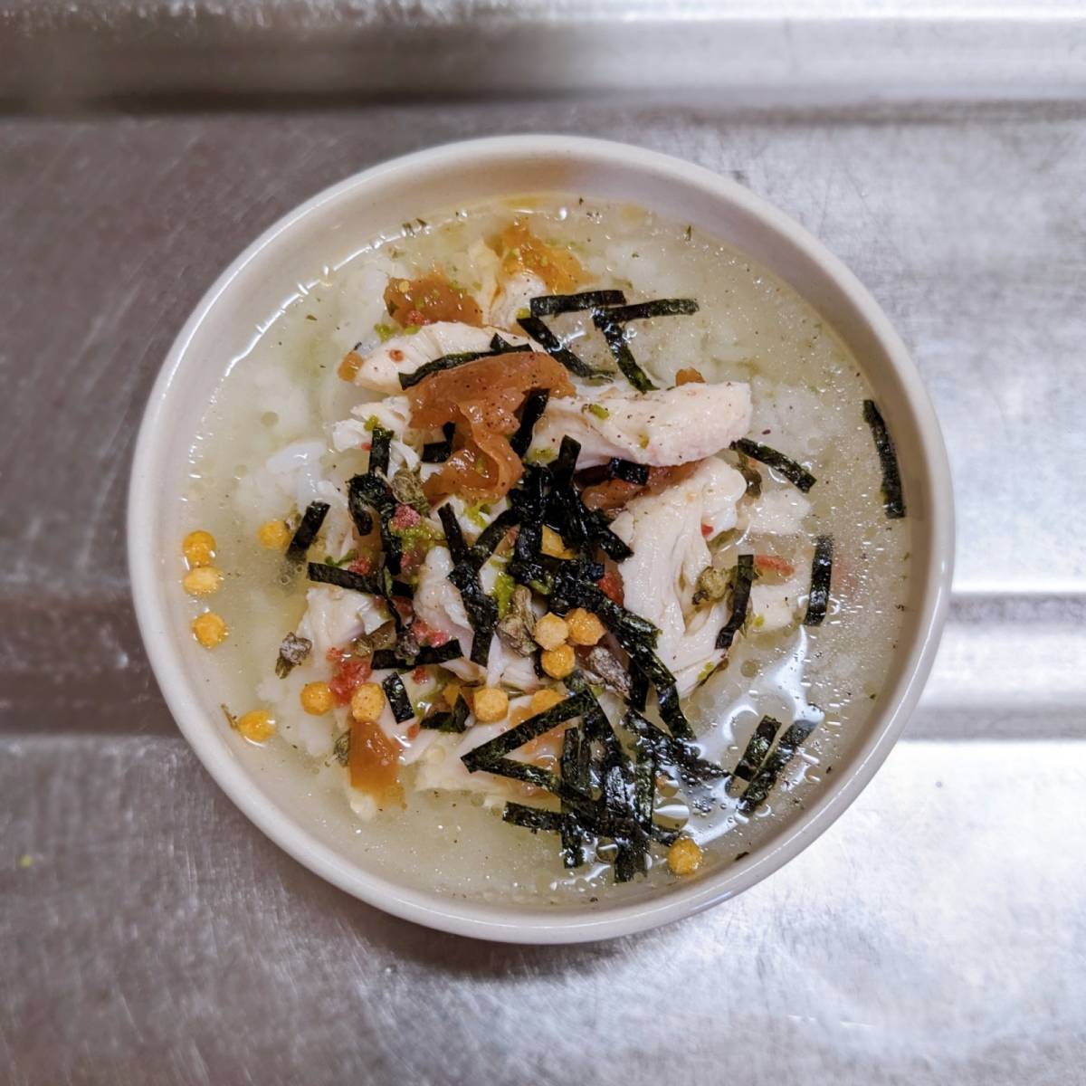 永谷園公式の「レンチンささみと梅のさっぱり茶づけ 〜めざまし茶づけ〜」のレシピ