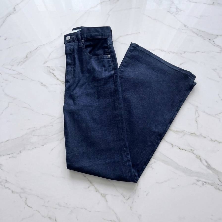 MOUSSYのADVANCED LONG LEG フレア　美脚デニム