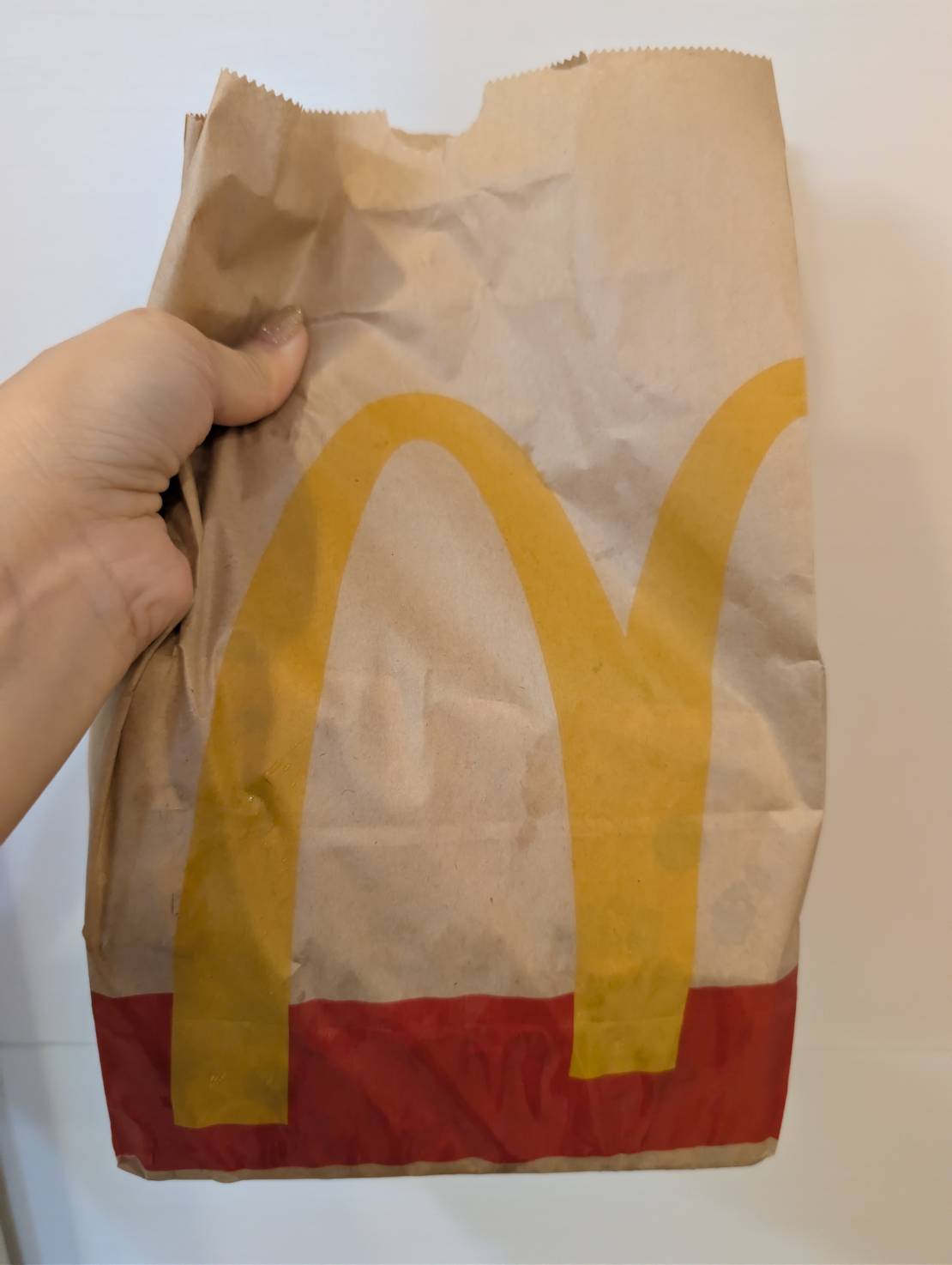 マクドナルドの紙袋