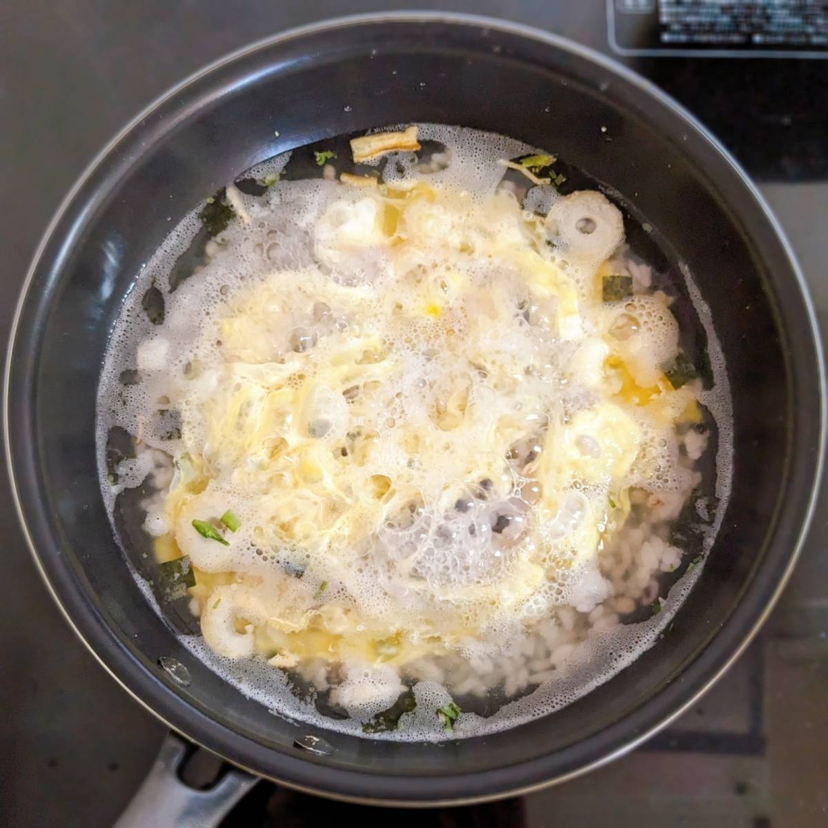 永谷園公式の「玉子雑炊」のレシピ