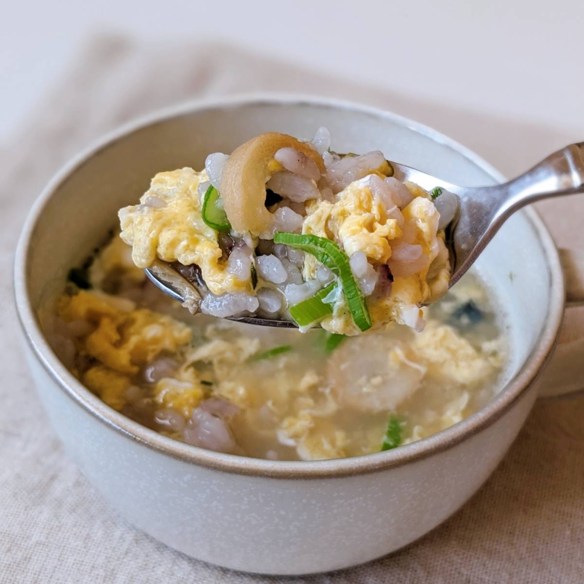 永谷園公式の「玉子雑炊」のレシピ