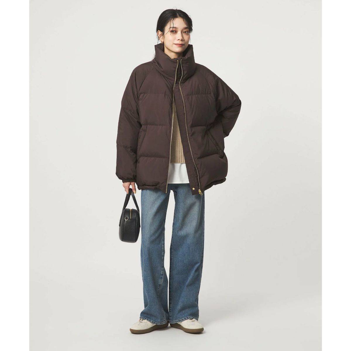 UNITED ARROWS green label relaxing タフタ リバーシブル ダウン