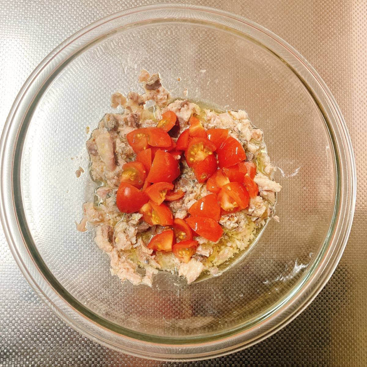 キョクヨー公式の「「さば水煮」缶でイタリアンプチサラダ」のレシピ