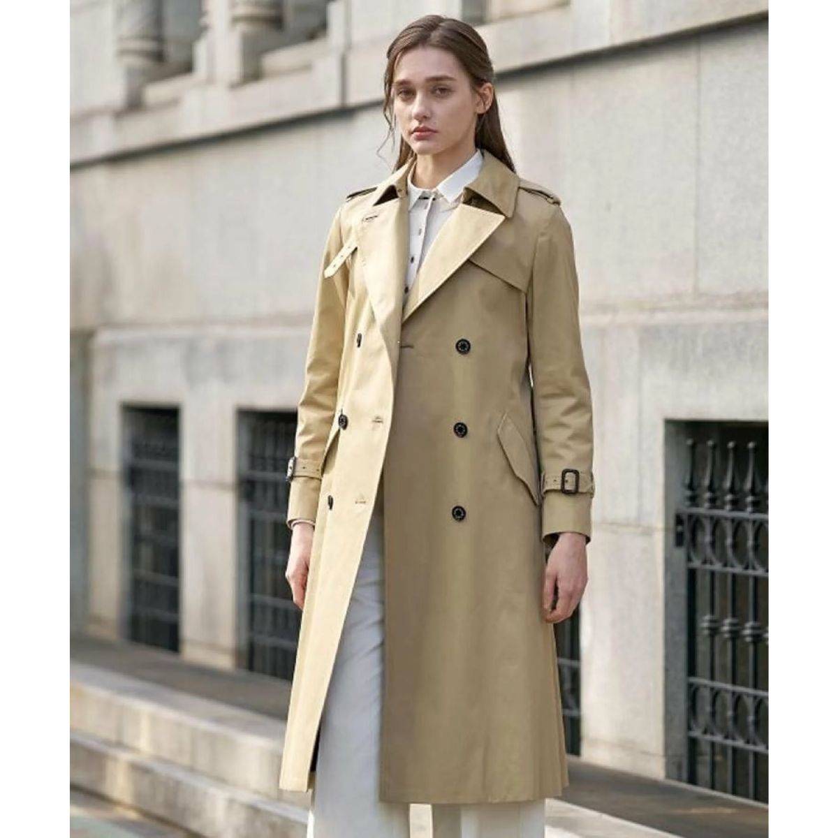 DRESSTERIOR コットンギャバジントレンチコート