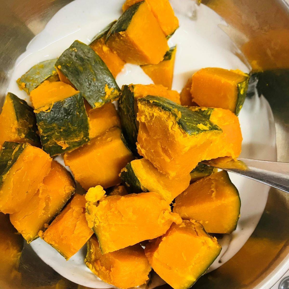 JAグループ公式の「三重県「かぼちゃのヨーグルトサラダ」ＪＡ伊勢ファンクラブ みらい」のレシピ