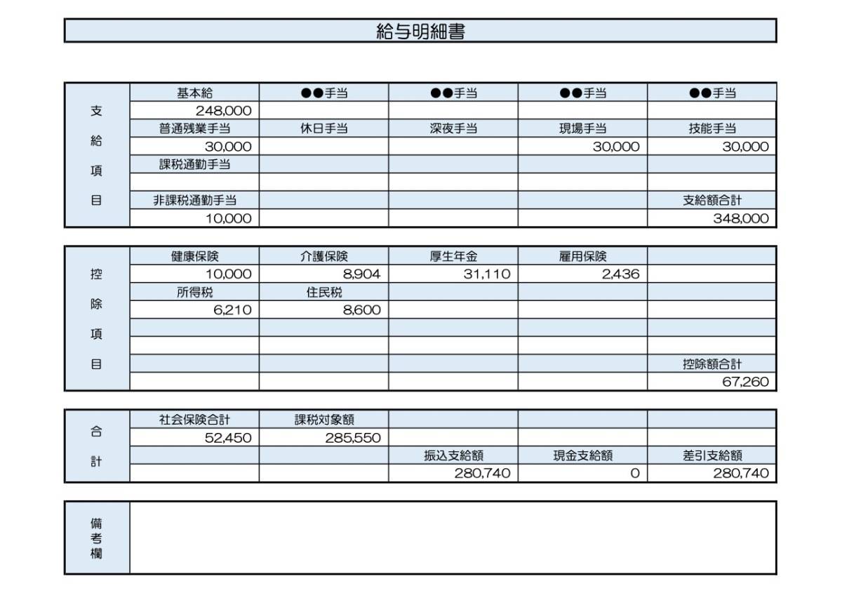 現場監督明細