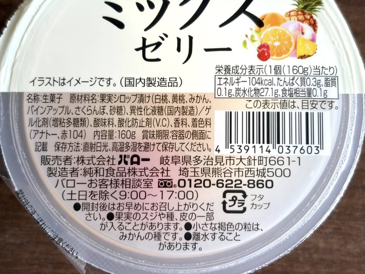 成分表