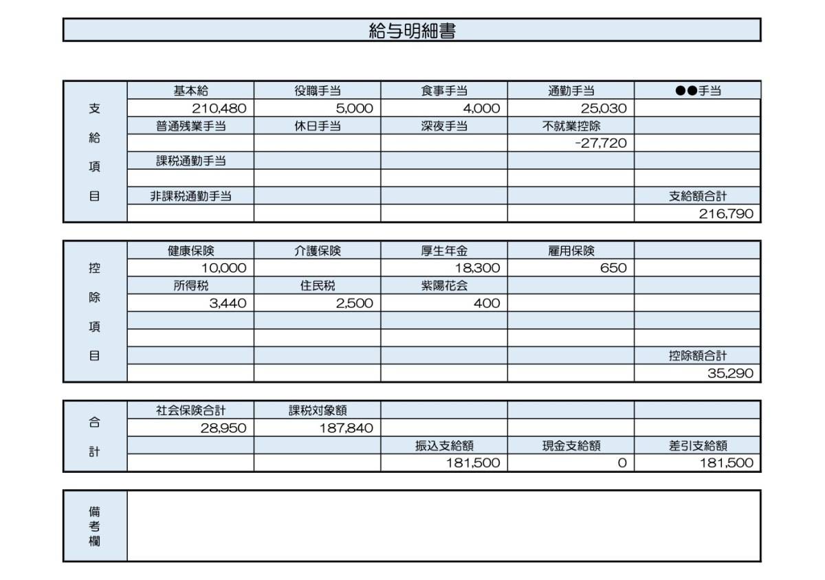 経理事務明細