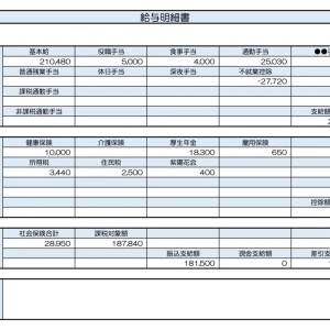 【リアル給与明細】経理事務。生活が苦しい……。収入を増やすには転職？副業？