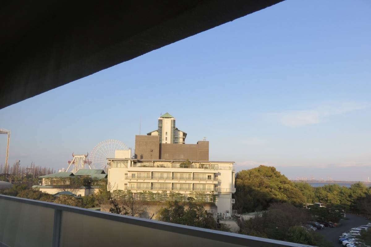 ホテル　ナガシマ　部屋からの景色