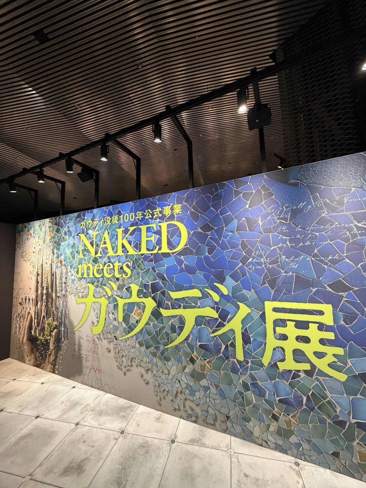 ガウディ没後100年公式事業 NAKED meets ガウディ展
