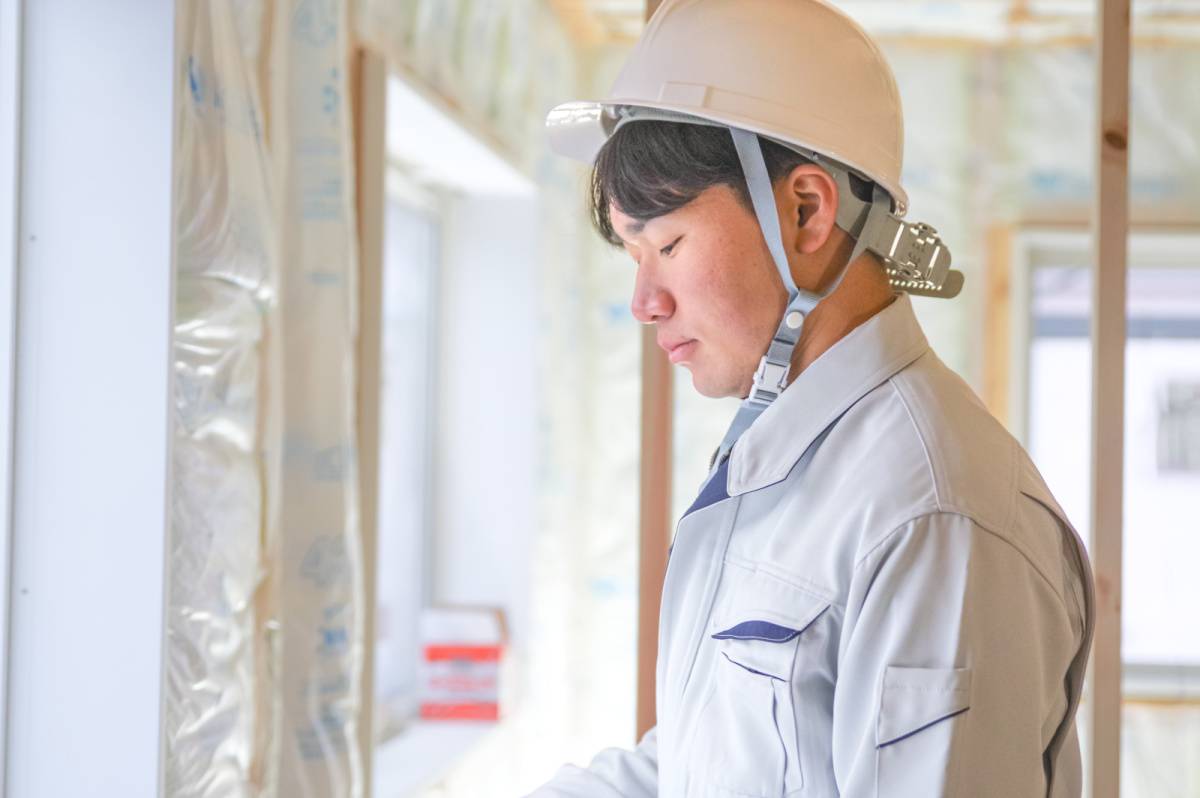 建設現場の作業員