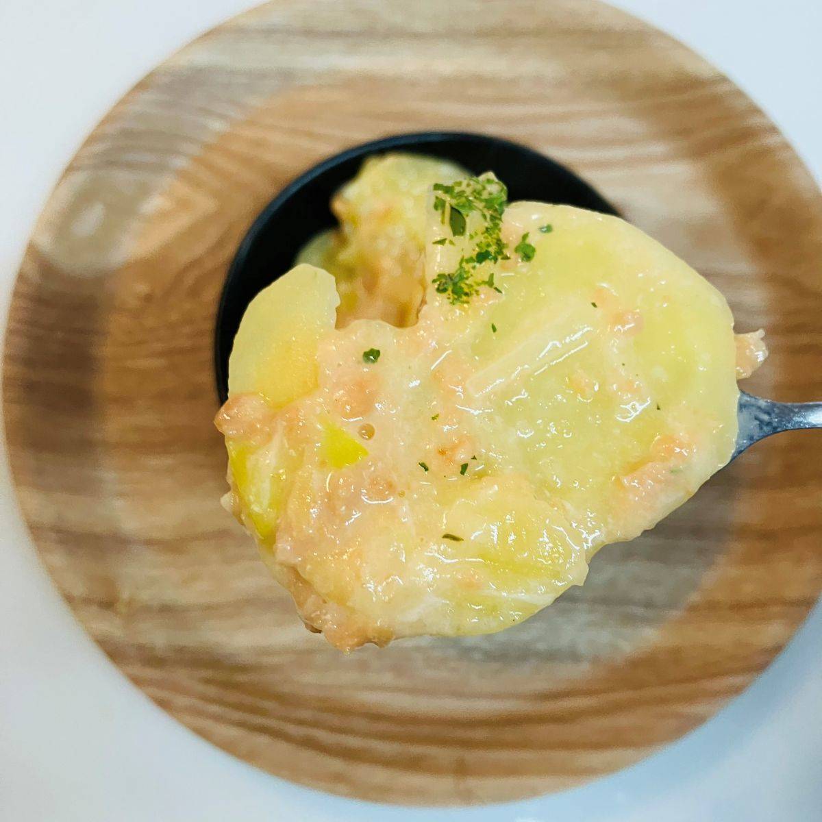 JAグループ公式の「福井県「へしことポテトのクリーム煮」ＪＡ敦賀美方女性部」のレシピ