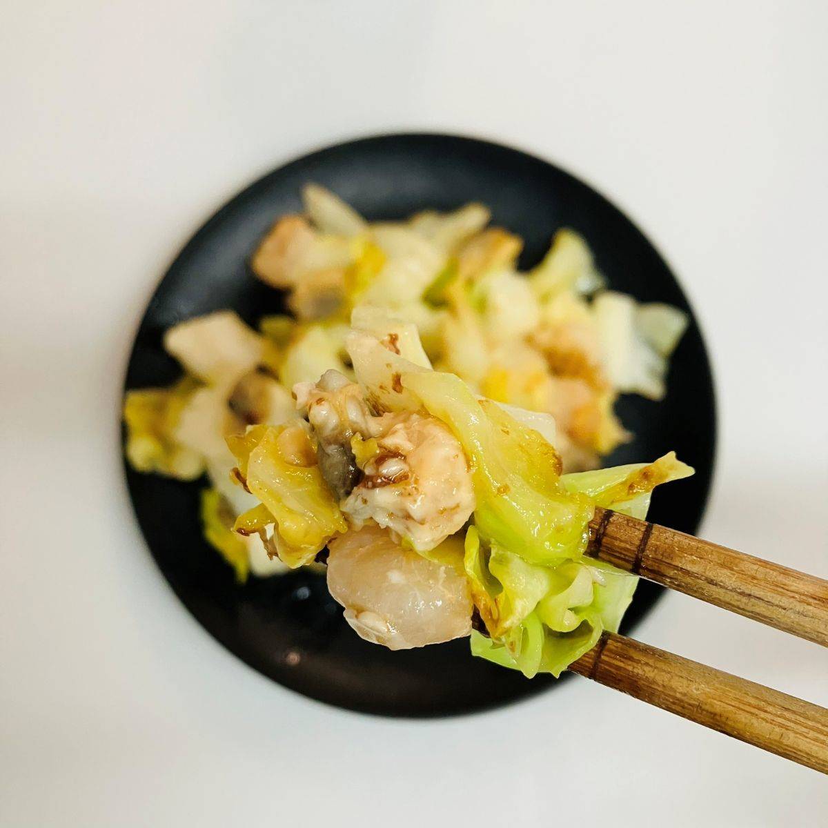 JAグループ公式の「キャベツとあさりの炒め物」のレシピ