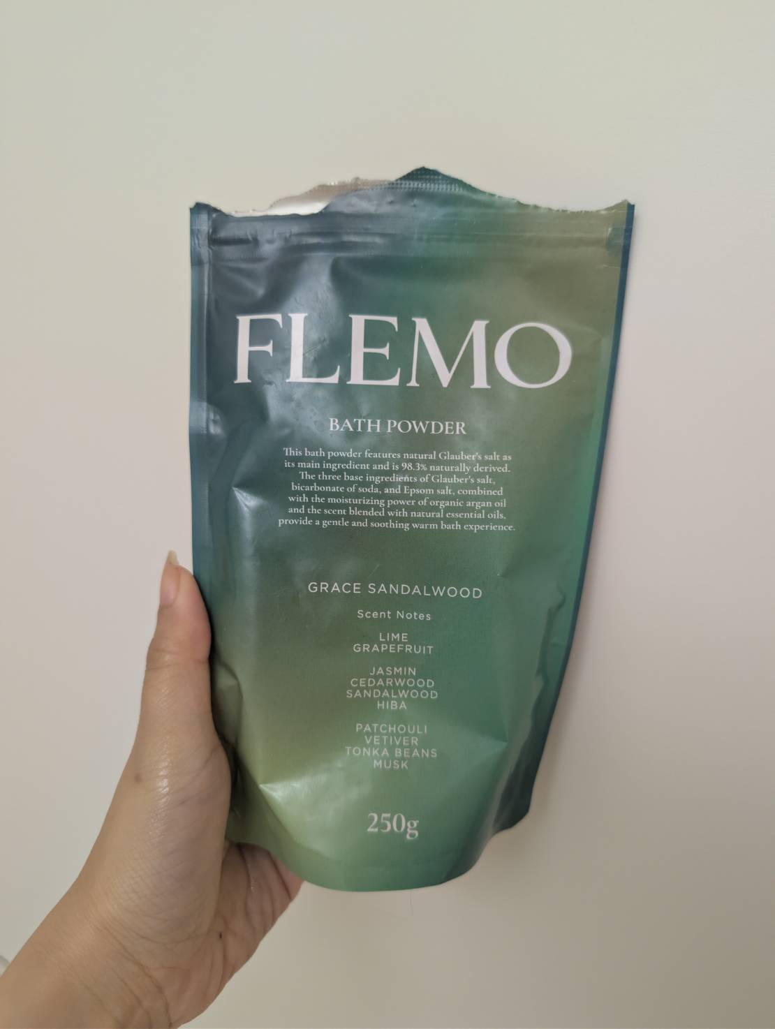 FLEMO バスパウダー グレイスサンダルウッド