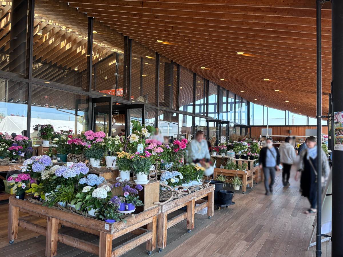道の駅 庭園の郷 保内　植物コーナー