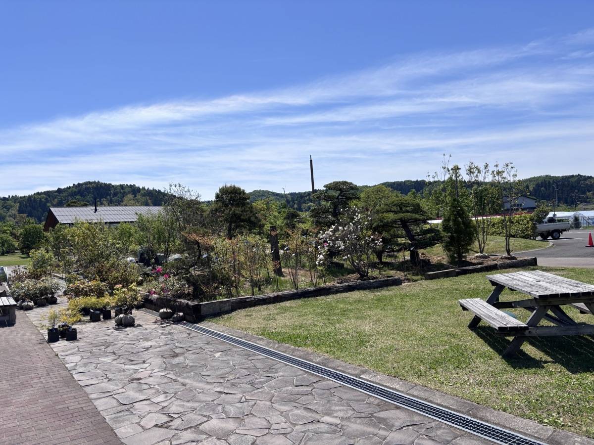 道の駅 庭園の郷 保内 植物の見本